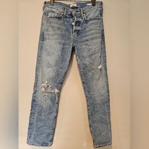 Citizens of Humanity Size 26 Premium Vintage Jeans Emerson Slim Distressed